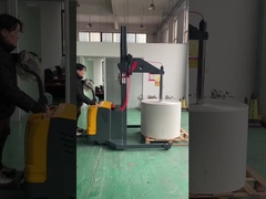 خودکار برق باتری کار می کند رول کاغذ فیلم پلاستیکی رول بلند کننده آسان برای کار کردن رول کاغذ Fo