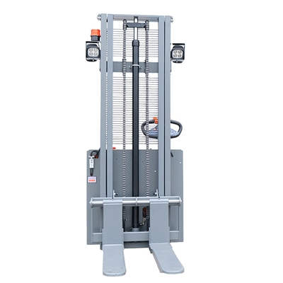 Warehouse Lightweight Electric Stacker Capacity 1 Ton 1.5 Ton 3m