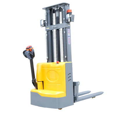 Full Electric Walkie Stacker 1t 1.6 Ton 4m Battery Operated Forklift 1000kg 4meter