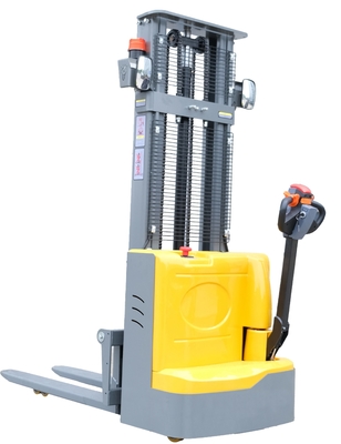 Full Electric Walkie Stacker  1600kg 1.6ton 4m 4meter Free-maintenance battery forklift