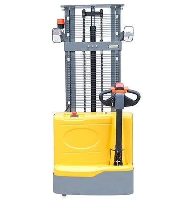 Full Electric Walkie Stacker  1600kg 1.6ton 4m 4meter Free-maintenance battery forklift