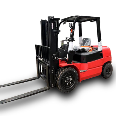 Diesel Forklift Three Stage Mast Thicken Powerful Durable Optional Side Loader