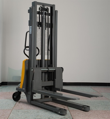 3000mm 3 meters 2000kg 2 tons Semi-Electric Stacker CE certificate Electric Pallet Lift Stacker