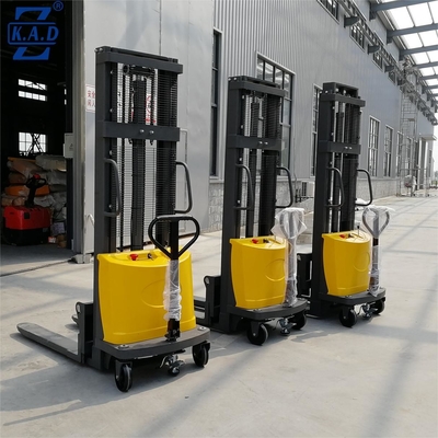 3000mm 3 meters 2000kg 2 tons Semi-Electric Stacker CE certificate Electric Pallet Lift Stacker