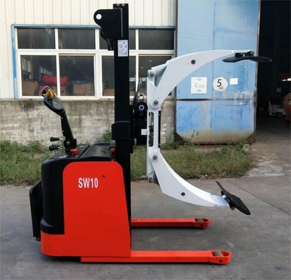 500kg 1000kg 3meters Full Electric Clamp electric stacker with Rotating Roller Clamp customized rotation angle