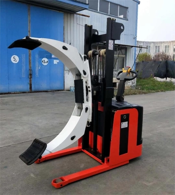 500kg 1000kg 3meters Full Electric Clamp electric stacker with Rotating Roller Clamp customized rotation angle