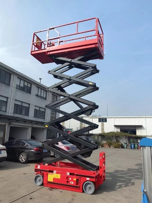 4m 6m 8m 10m 12m Self propelled scissor lift Mobile elevated work platform
