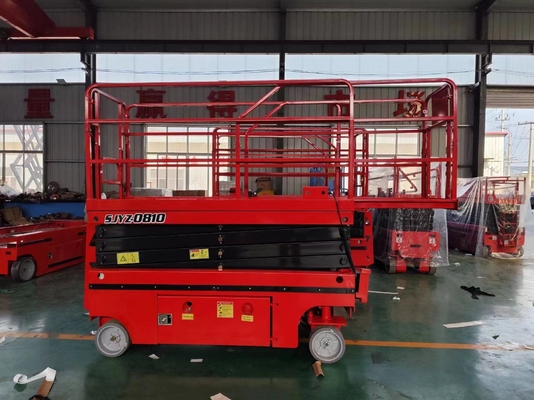 4m 6m 8m 10m 12m Self propelled scissor lift Mobile elevated work platform