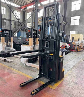 1500kg 4 Meters Full Electric Walkie Pallet Stacker For Warehousing And Distribution Industry