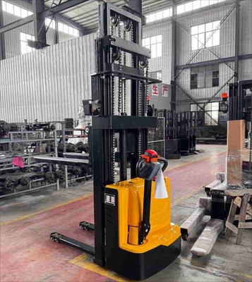 1500kg 4 Meters Full Electric Walkie Pallet Stacker For Warehousing And Distribution Industry