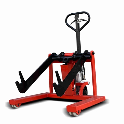 Coil Lifter Reel Handling Trolley 350kg 772lb For Printing Industry