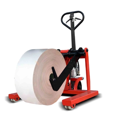 Coil Lifter Reel Handling Trolley 350kg 772lb For Printing Industry