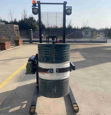 1.6meters 3meters 500kg Fully Electric Drum Stacker For Drum Transportation And Lifting