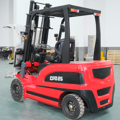 Electric Forklift Equipped with Hydraulic Clamp – Quiet Operation, Low Maintenance, Ideal for Warehouse, Logistics & Recycling