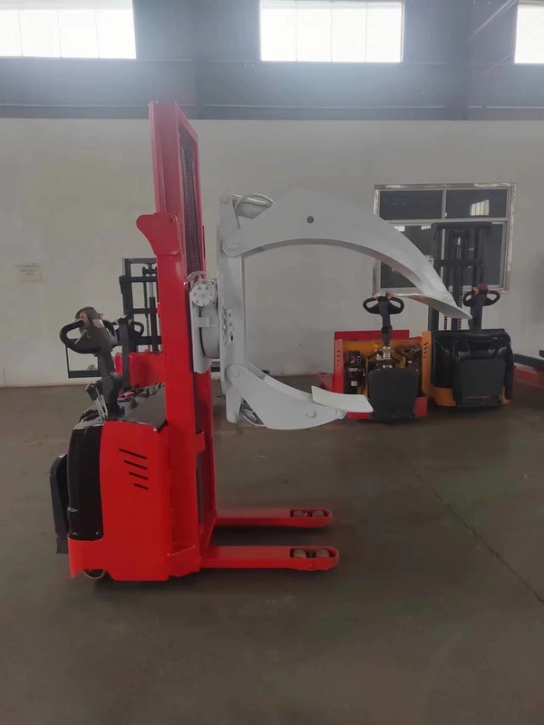 1.5 Ton Load Capacity Electric Clamp Stacker 400-1300 Mm With Straddle Legs