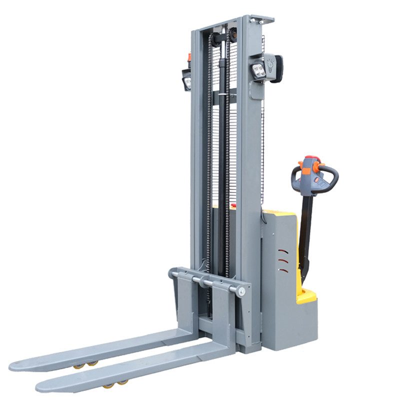 Full Electric Walkie Stacker 1t 1.6 Ton 4m Battery Operated Forklift 1000kg 4meter