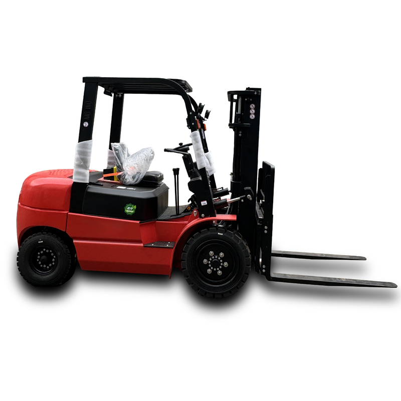 Diesel Forklift Three Stage Mast Thicken Powerful Durable Optional Side Loader