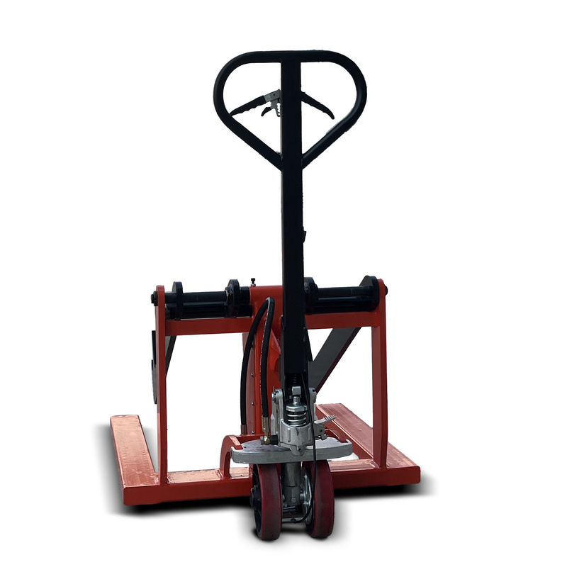 500kg Coil Lifter Reel Handling Trolley For Positioning Reels Or Cylinder