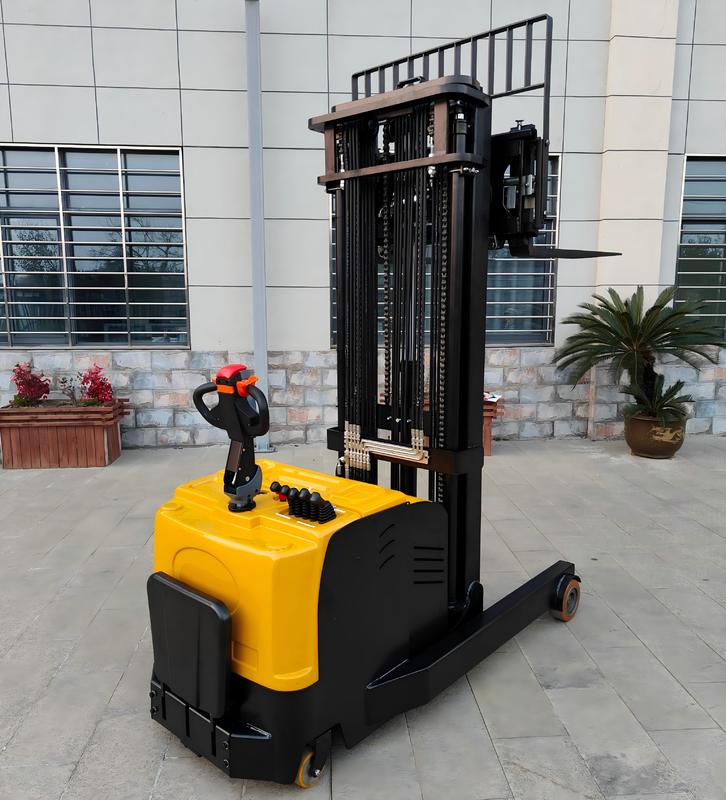 1.5 Ton Electric Reach Stacker Forklift with 3000-6000mm Lift Height