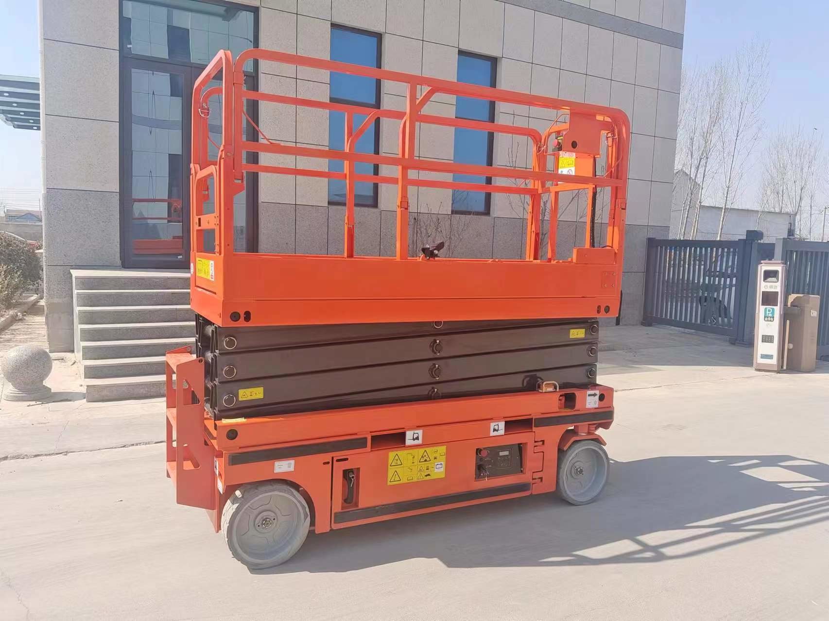 4m 6m 8m 10m 12m Self propelled scissor lift Mobile elevated work platform