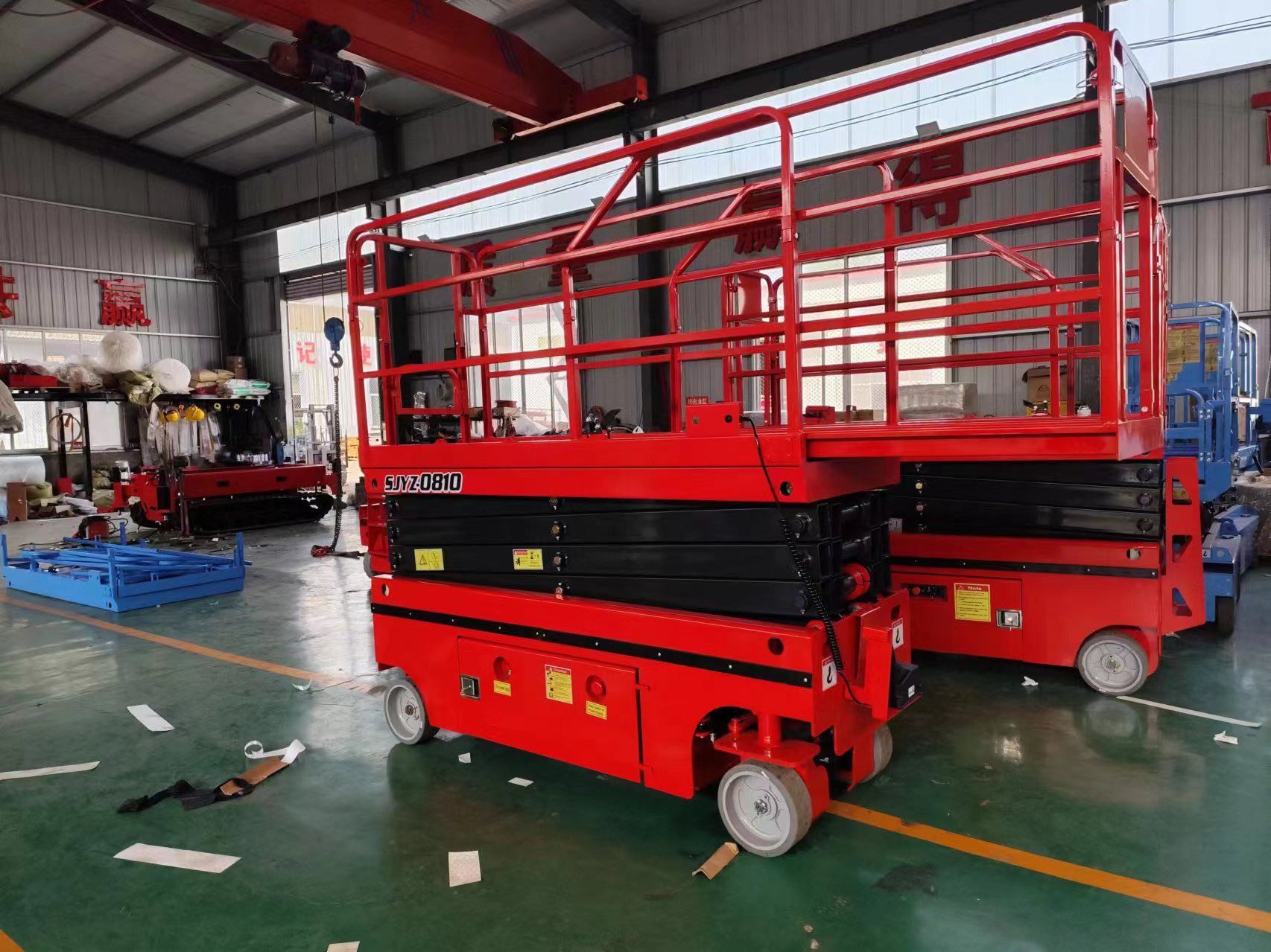 4m 6m 8m 10m 12m Self propelled scissor lift Mobile elevated work platform