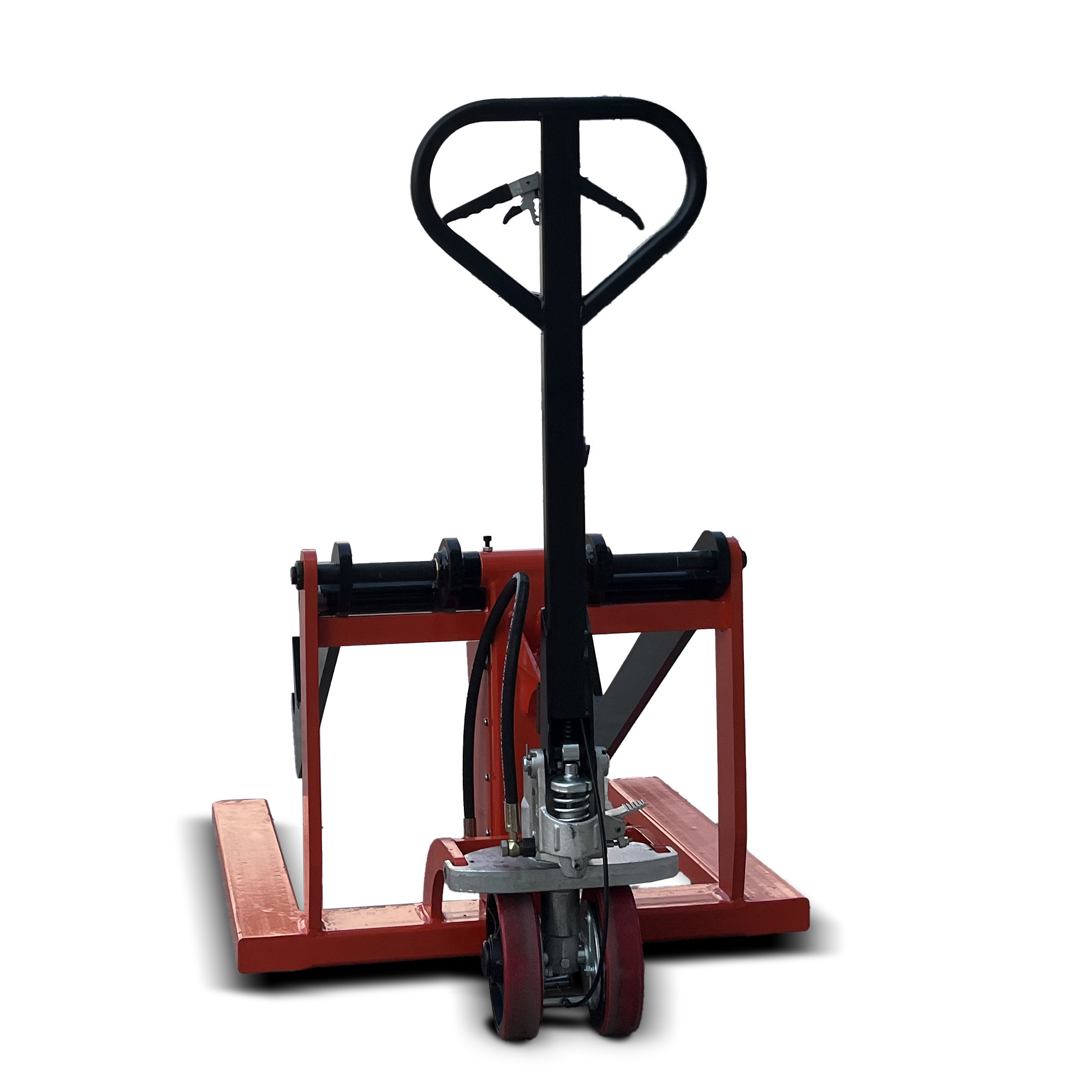 500kg Coil Lifter Reel Handling Trolley For Positioning Reels Or Cylinder