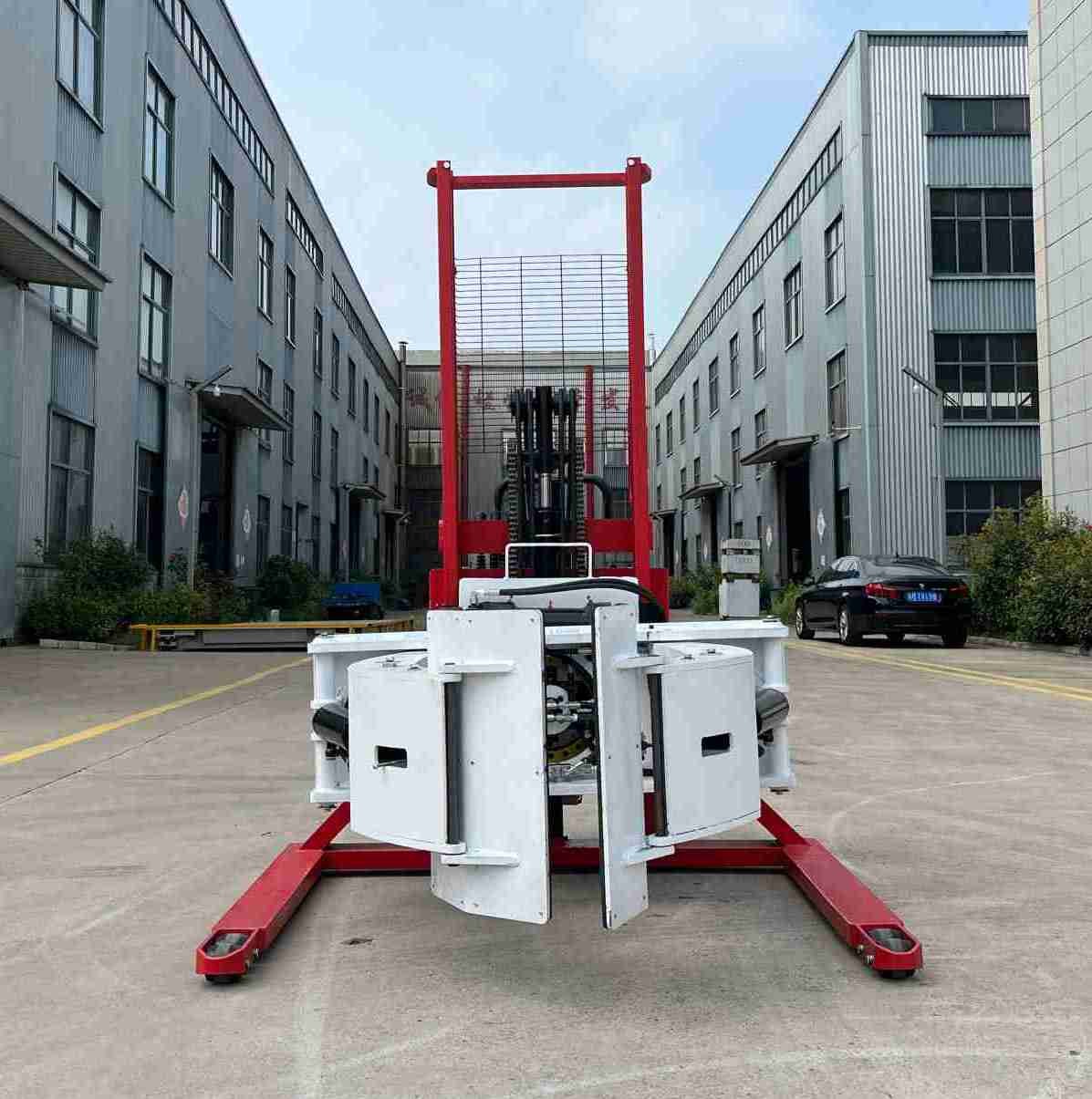 Paper Roll Semi Electric Stacker Good Durability Durable Materials User Friendly Operation
