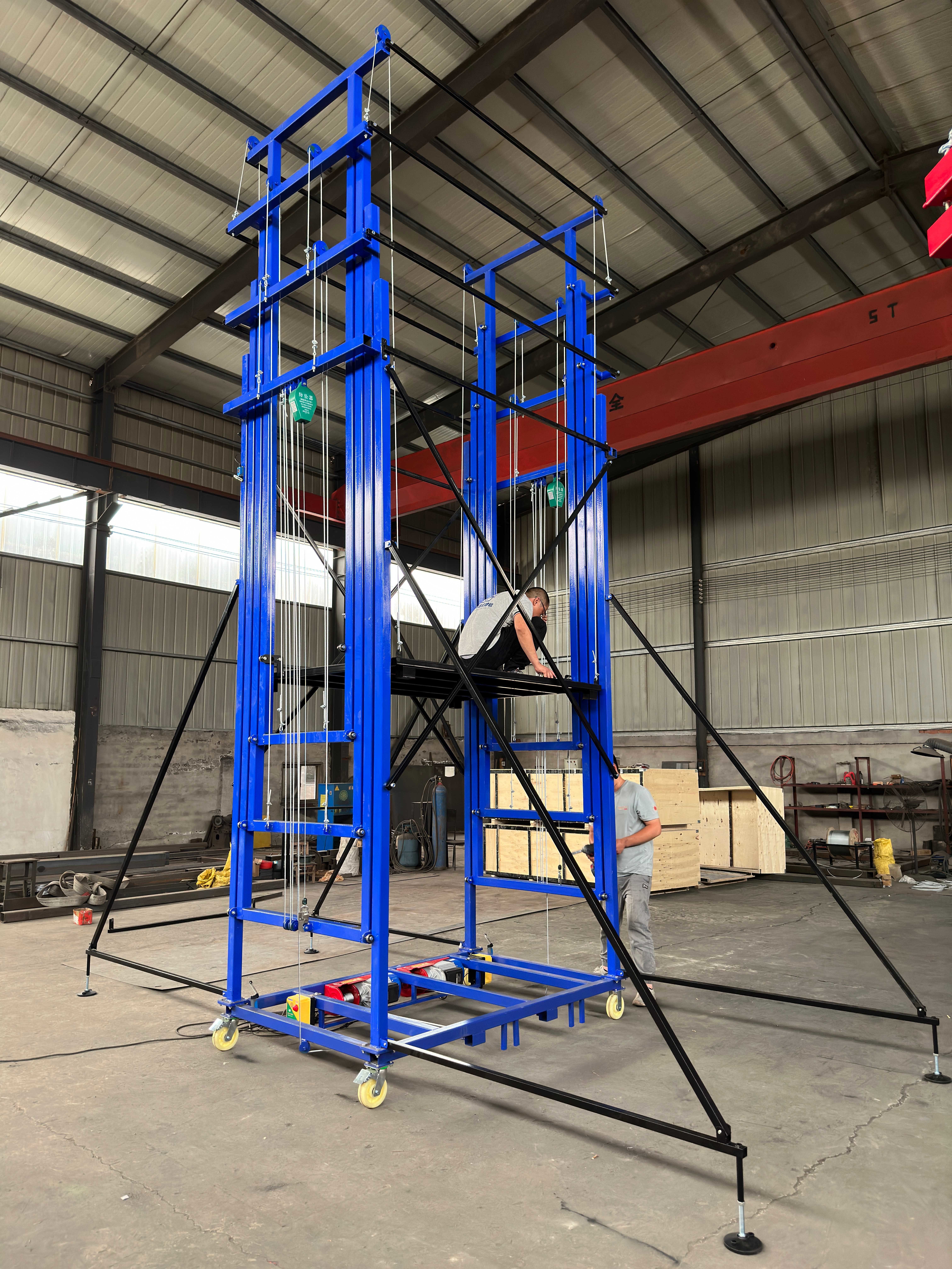 3m 4m 5m 3.5m 4.5m 6m 8m 12m Multiple Models Mobile Electric Scaffolding