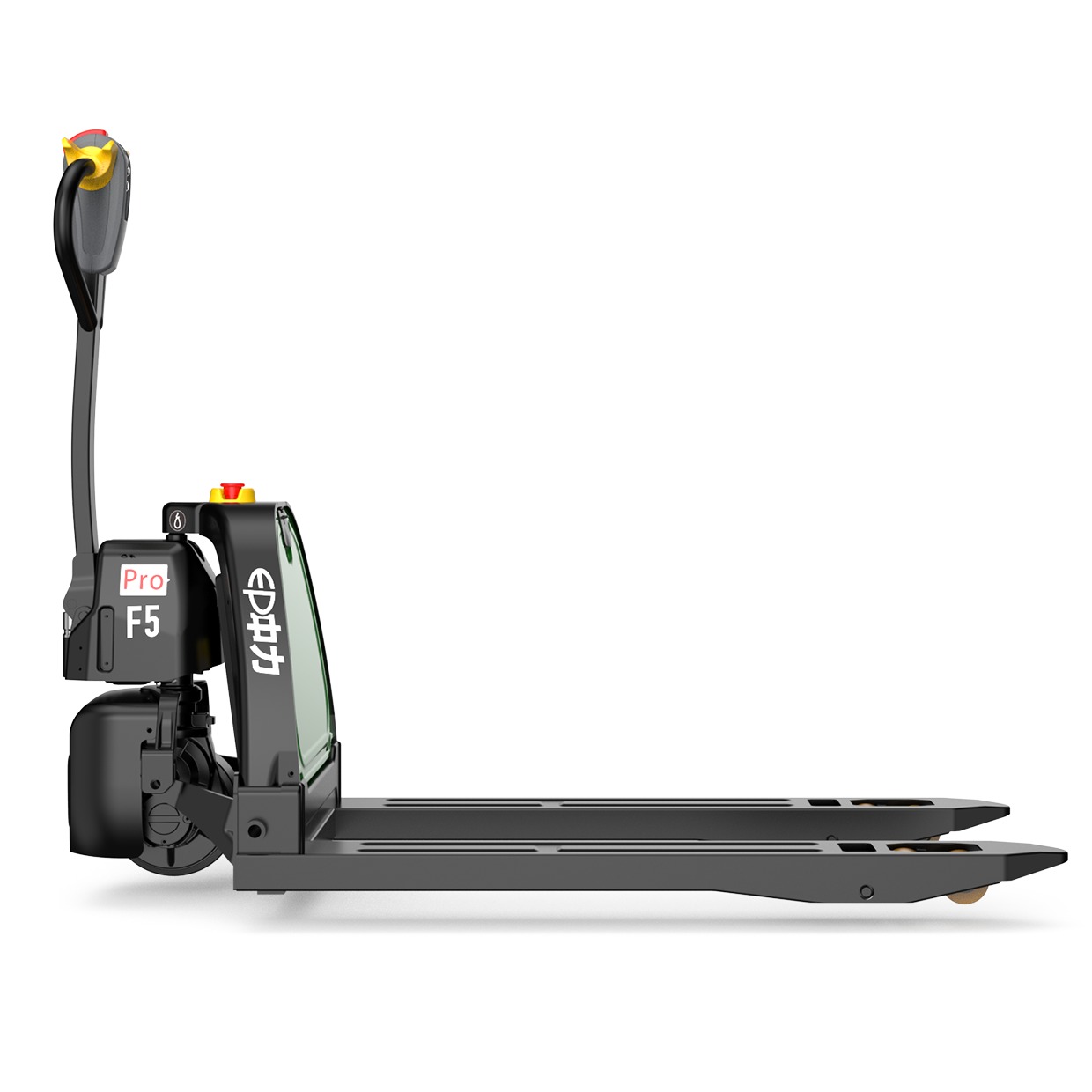 EC Certificate 1500kg  F5pro Electric Pallet Truck 1.5ton 3306lb Forklift for Large Scale Supermarkets or Narrow Places